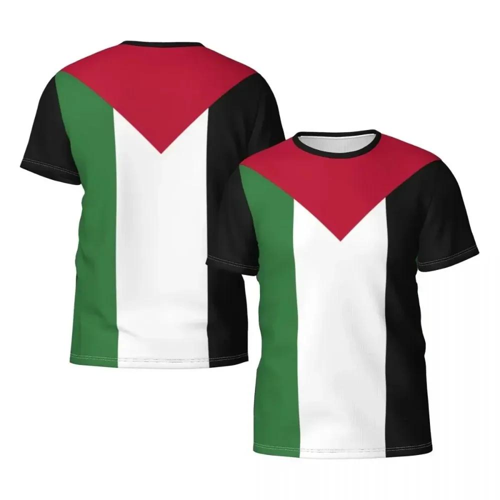 ETST WENDY Palestine Flag 3d Printed T Shirt Men Women Summer Casual Short Sleeve Harajuku Streetwear XL