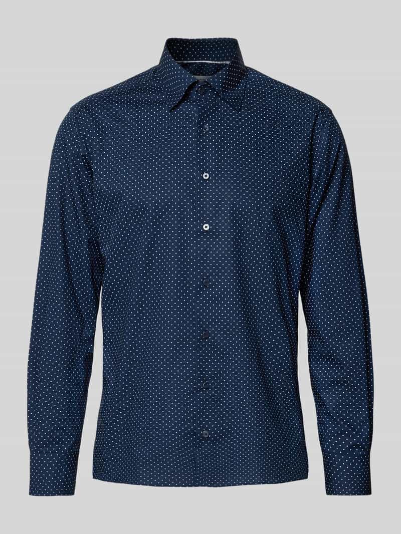 Eterna Overhemd met lange mouwen MODERN FIT NON IRON (strijkvrij)