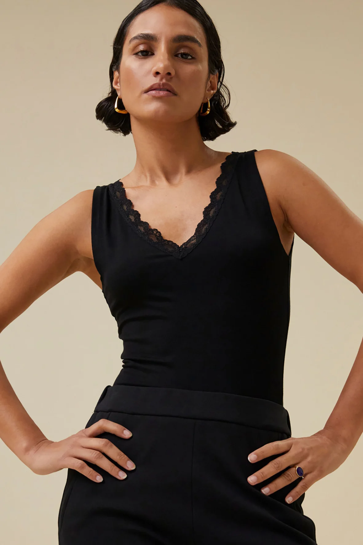 By-Bar Amsterdam 101000 lace singlet