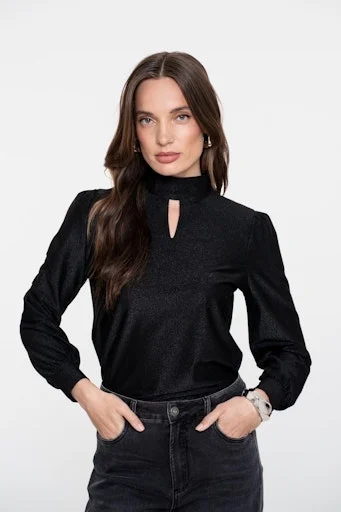 Geisha 52564-47 999 top col with cut out black