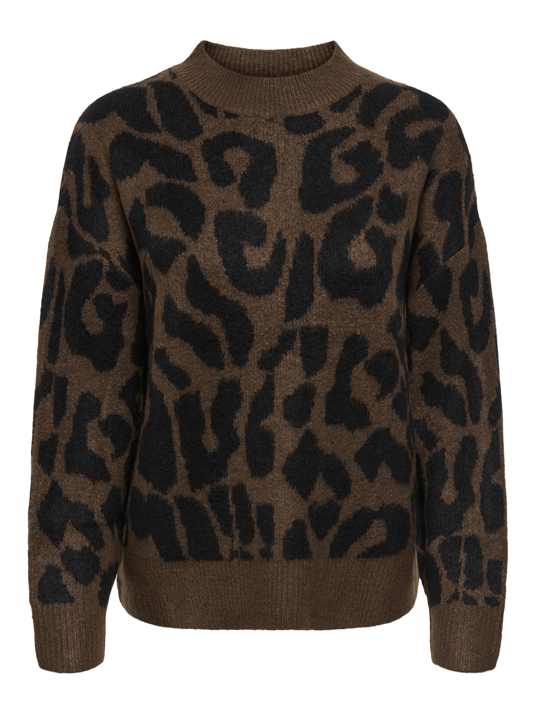 Jacqueline de Yong elanor leo l/s on pullover knt 15357557 slate