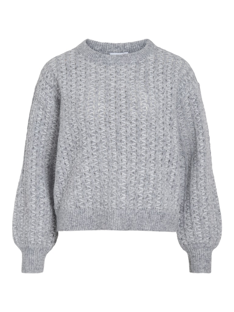 Vila Viryleigh o-neck ls knit toptes dessin