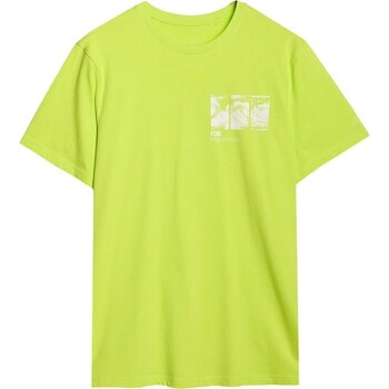 4F T-shirt Korte Mouw  FM2106ZIELONYNEONXL