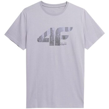 4F T-shirt Korte Mouw  SS23TTSHM309CHODNYJASNYSZARY