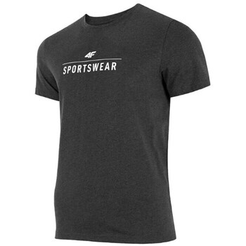 4F T-shirt Korte Mouw  SS23TTSHM539CIEMNYSZARYMELAN