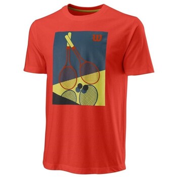 Wilson T-shirt Korte Mouw  Racket Duo Tech