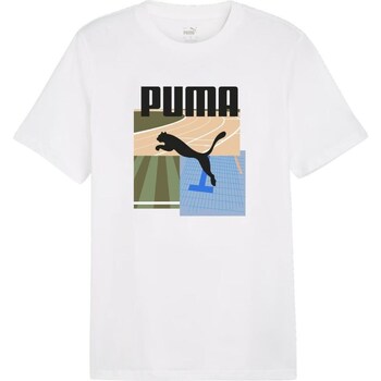Puma T-shirt Korte Mouw  Graphics Summer Sports