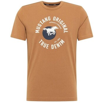 Mustang T-shirt Korte Mouw  Alexia C Print