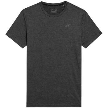 4F T-shirt Korte Mouw  SS23TFTSM260DEEPBLACKME