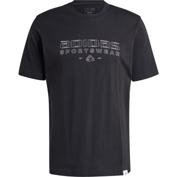 Adidas T-shirt Korte Mouw  Tech Linear Graphic