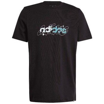 Adidas T-shirt Korte Mouw  Illustrated Linear