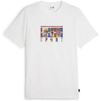 Puma T-shirt Korte Mouw  Graphics Sport Tee