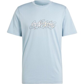 Adidas T-shirt Korte Mouw  Illustrated Linear Graphic