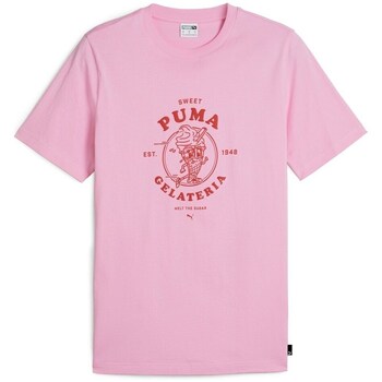 Puma T-shirt Korte Mouw  Graphics Gelateria Tee