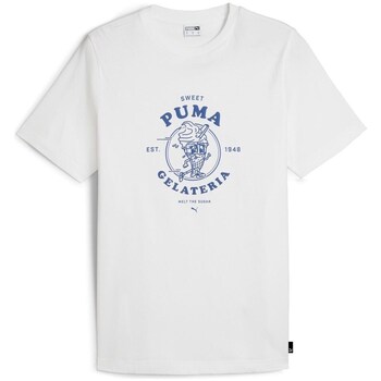 Puma T-shirt Korte Mouw  Graphics Gelateria Tee