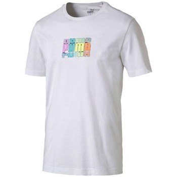 Puma T-shirt Korte Mouw  Multicolor Graphic