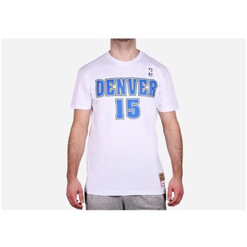 Mitchell And Ness T-shirt Korte Mouw  BNN3CW19045DNUWHIT03CAN