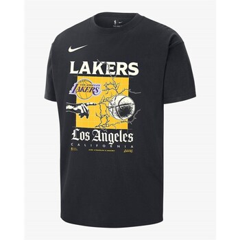 Nike T-shirt Korte Mouw  Los Angeles Lakers Courtside