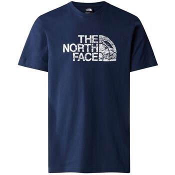 The North Face T-shirt Korte Mouw  Woodcut Dome Tee Tnf