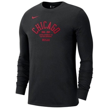 Nike T-shirt Korte Mouw  Nba Chicago Bulls Courtside