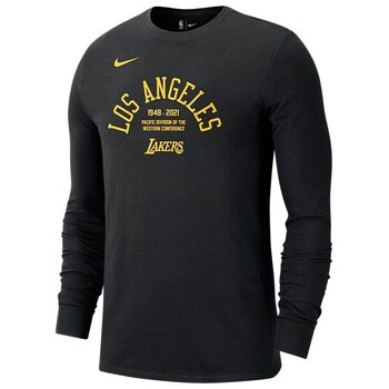 Nike T-shirt Korte Mouw  Nba Los Angeles Lakers Courtside