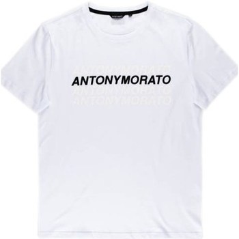 Antony Morato T-shirt Korte Mouw  Tshirt Męski Super Slim Fit White