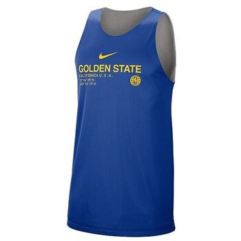 Nike T-shirt Korte Mouw  Nba Golden State Warriors Standard Issue Reversible