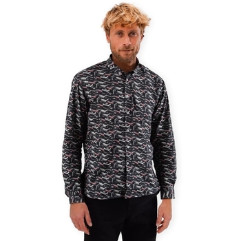 Brava Fabrics Overhemd Lange Mouw  Kodak Film Shirt - Black