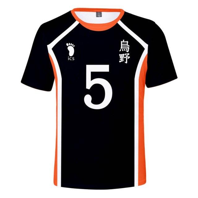 Building Toys Nieuwe Anime Haikyuu Cosplay Kostuum Hinata Shoyo 3d T-Shirt Karasuno High School Volleybal Tops Kageyama Tobio Tiener Sweatshirt XXL