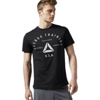 Reebok Sport T-shirt Korte Mouw  Stamp