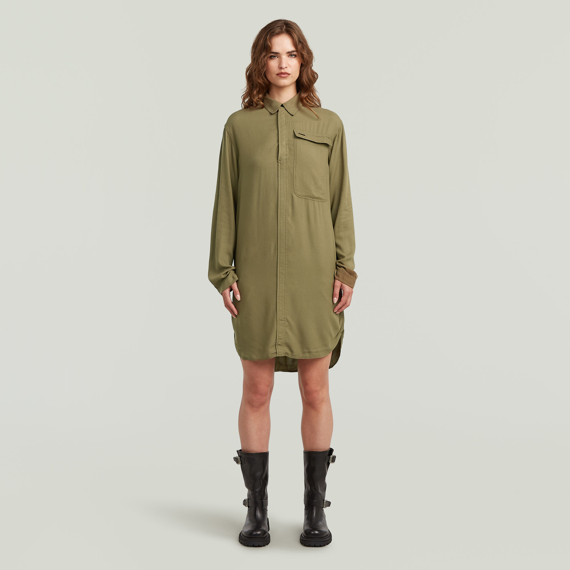 G-Star RAW Cargo Tuniekjurk - Groen - Dames