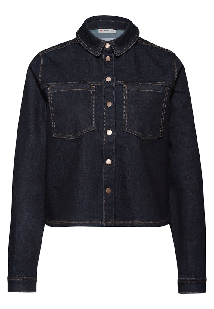 Street One a346057 style blouse,rinse blue