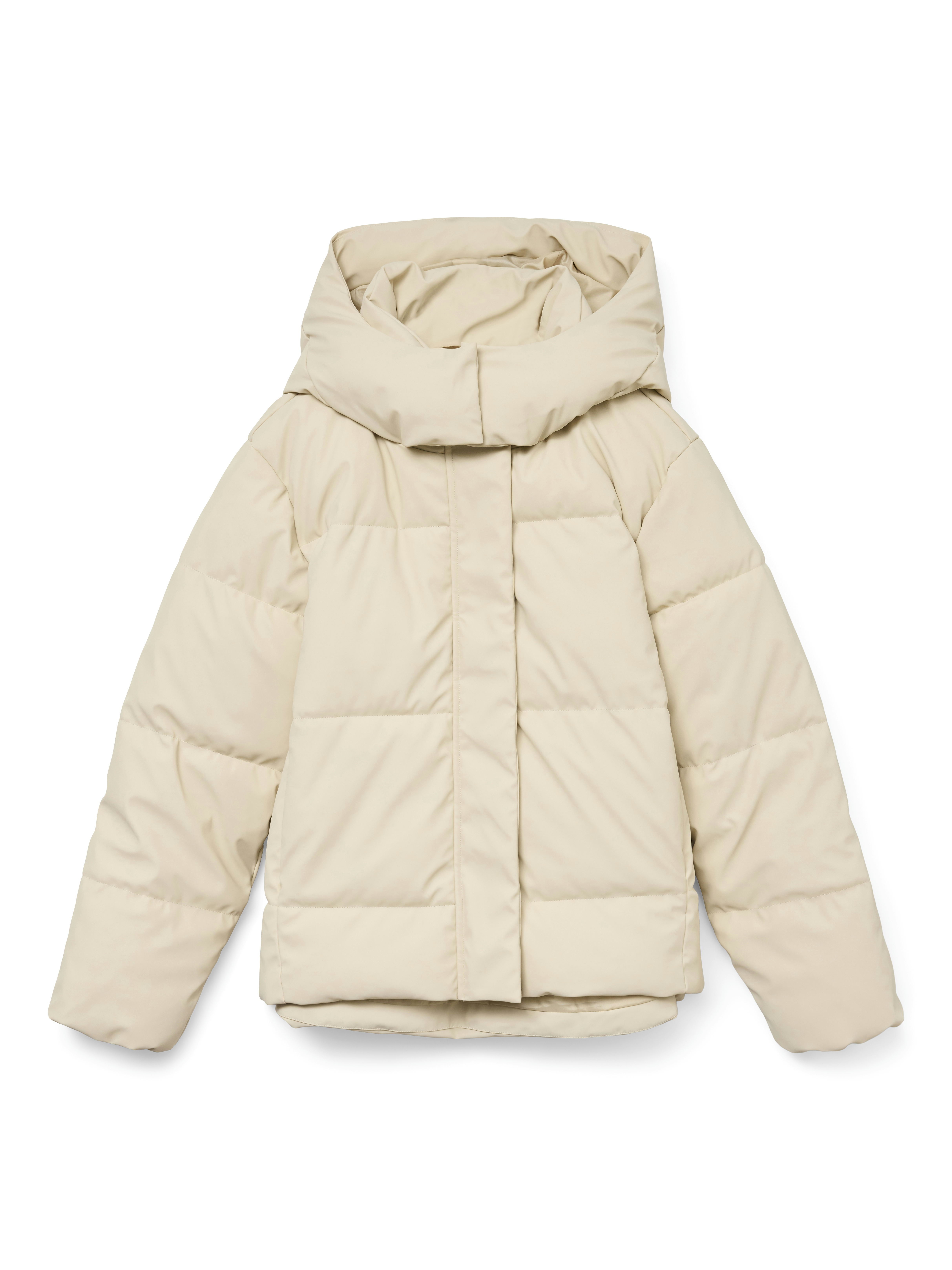 Vero Moda vmgretakylie short coated jacket no 10311315 oatmeal