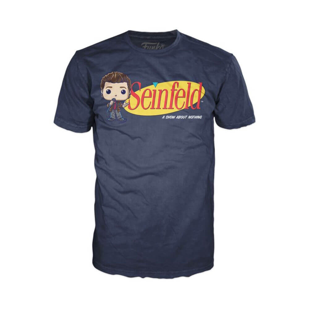 LatestBuy Pop Picks Seinfeld Seinfeld-logo Pop! T-stuk Small