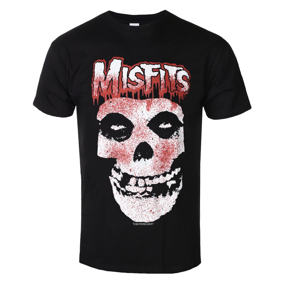 Pertemba FR - Apparel Misfits Unisex volwassen bloeddruppel katoenen T-shirt S zwart