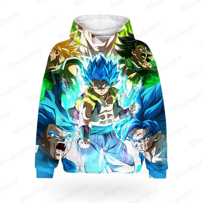 Bobby4 Men T Shirt Men's Hoodie Hoodie Tops Dragon Ball New Clothing Vegeta Y2k Trend Goku Super Saiya 2024 High Quality Hip Hop 6XL