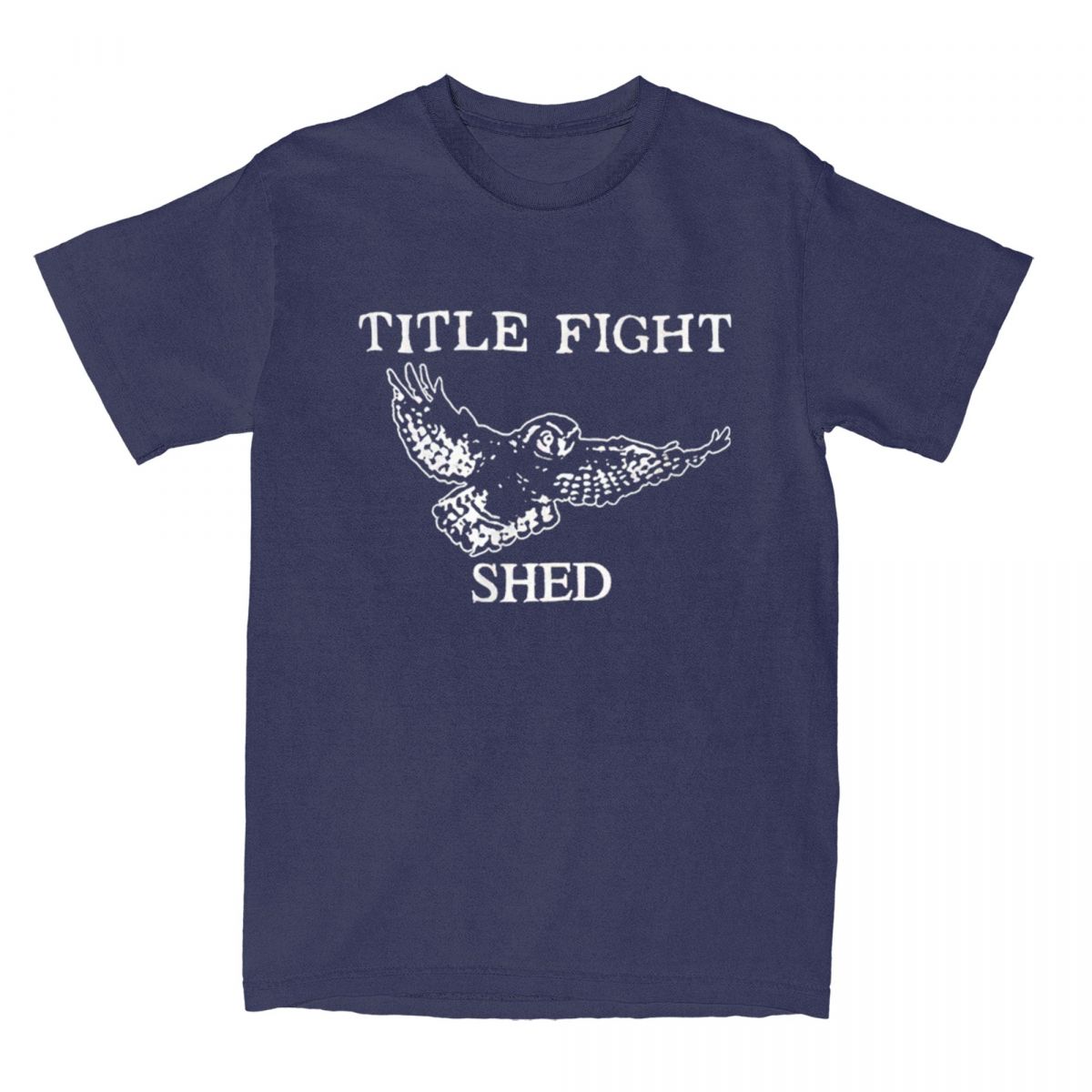 Comfortable season Title Fight Shed Owl for Men Women T Shirts Floral Green Merchandise Awesome Tee Shirt T-Shirts Cotton New Arrival Clothing XXXXXL marineblauwe kleur