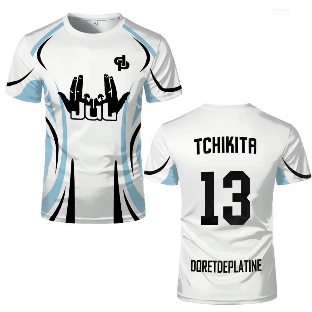ETST 03 JUL Football Jersey Sport Quick-dry Breathable Men T-shirt DP Outdoor Street Racing Team Training Short-sleeve Clothing Y2K TOP S