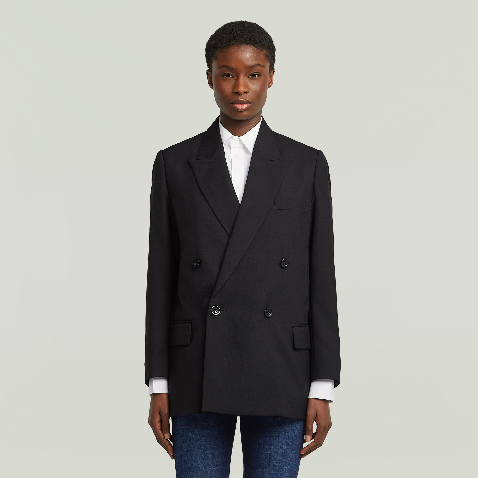 G-Star RAW Double Breasted Blazer - Zwart - Dames