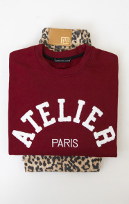 Jurkjes Atelier Paris Trui Burgundy