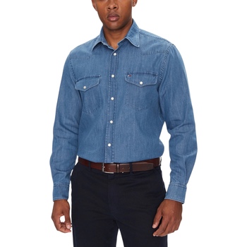 Tommy Hilfiger Overhemd Lange Mouw  LIGHTWEIGHT DENIM WE MW0MW39429