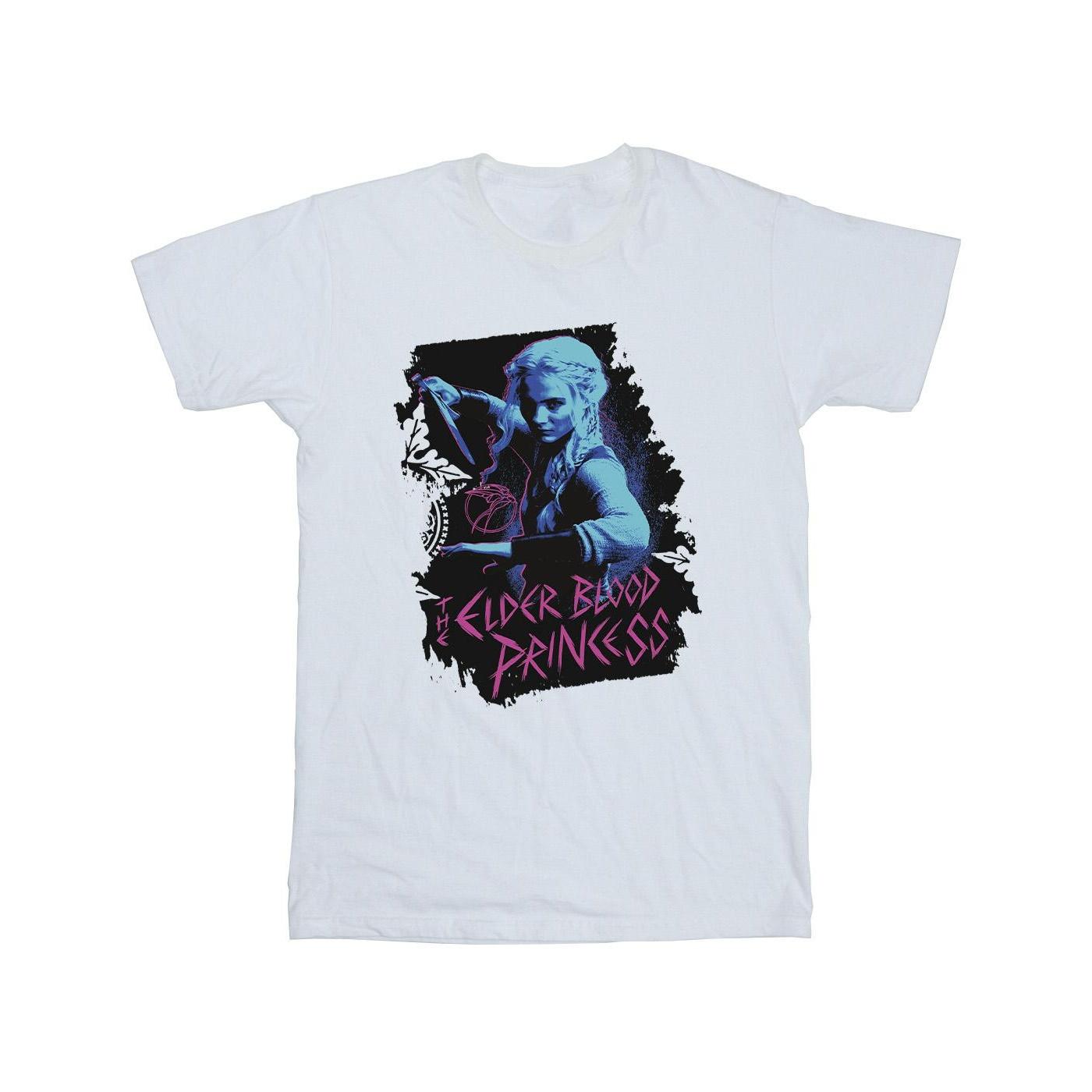 Pertemba FR - Apparel Netflix Heren The Witcher Ciri Blood Princess T-shirt XXL wit