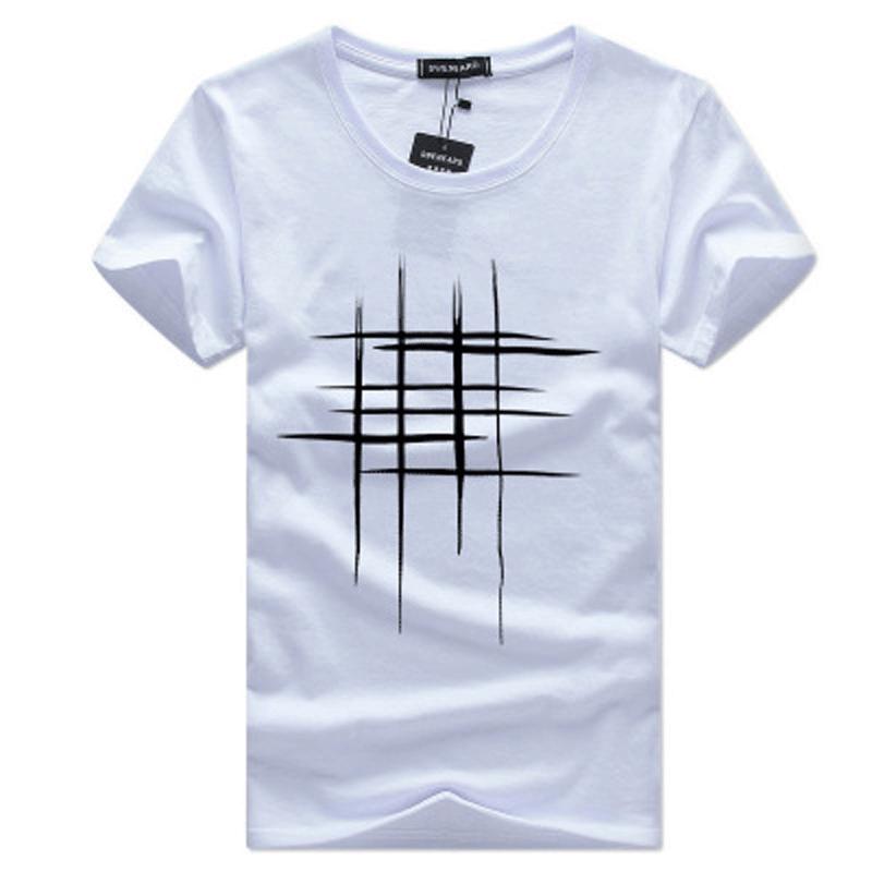 SSSN MEN Clothing Tops Heren T-shirt met korte mouwen en katoenen casual blouse 4XL