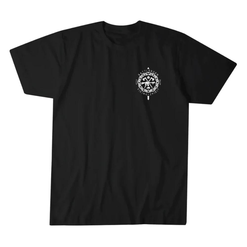 ETST 011 Til Valhalla Warrior Spirit Battleborn Military Grunt Tactics T-shirt 100% katoen O-hals korte mouw casual heren T-shirt 4XL