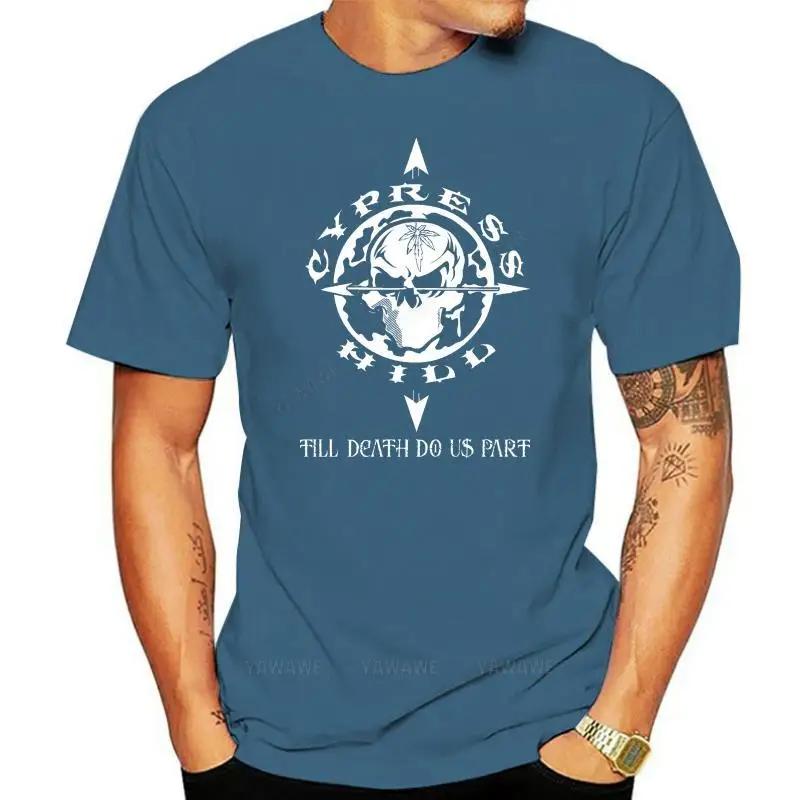 The best product for you Cypress Hill Hip Hop Rap Band T-shirt Zwart Nieuwe Mode Korte Mouw Uitverkoop Zomer T-shirt Zwarte Stijl Top Tee L