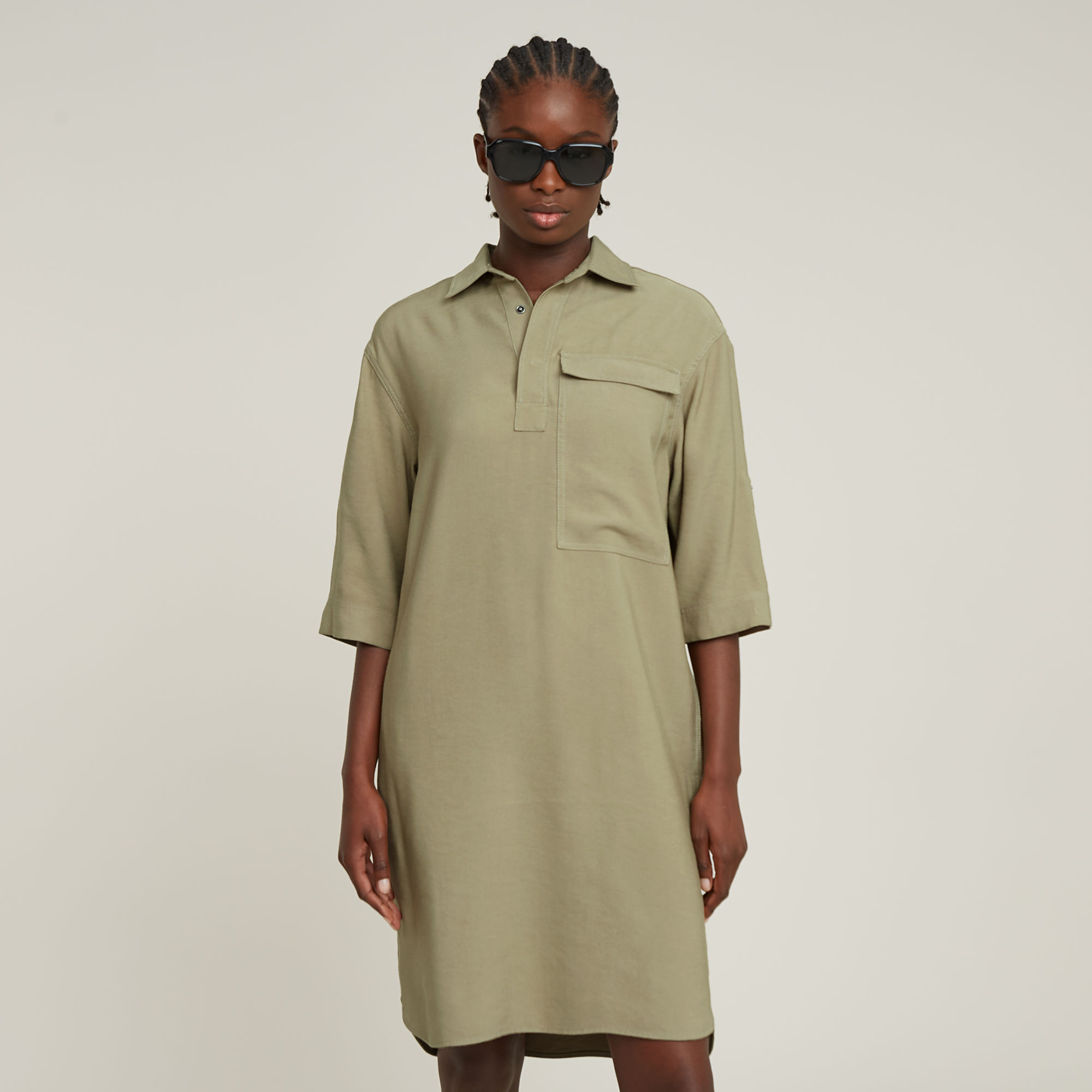 G-Star RAW Blousejurk - Groen - Dames
