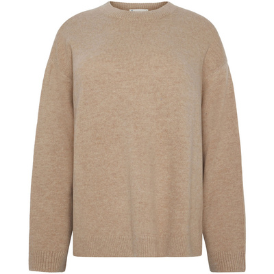 KnowledgeCotton Apparel Dames Single Knit Crew Neck Trui