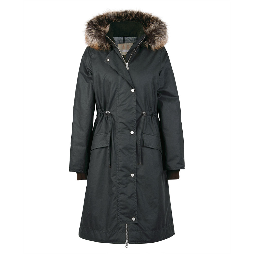 Barbour Dames waxjas Lorelie Sage
