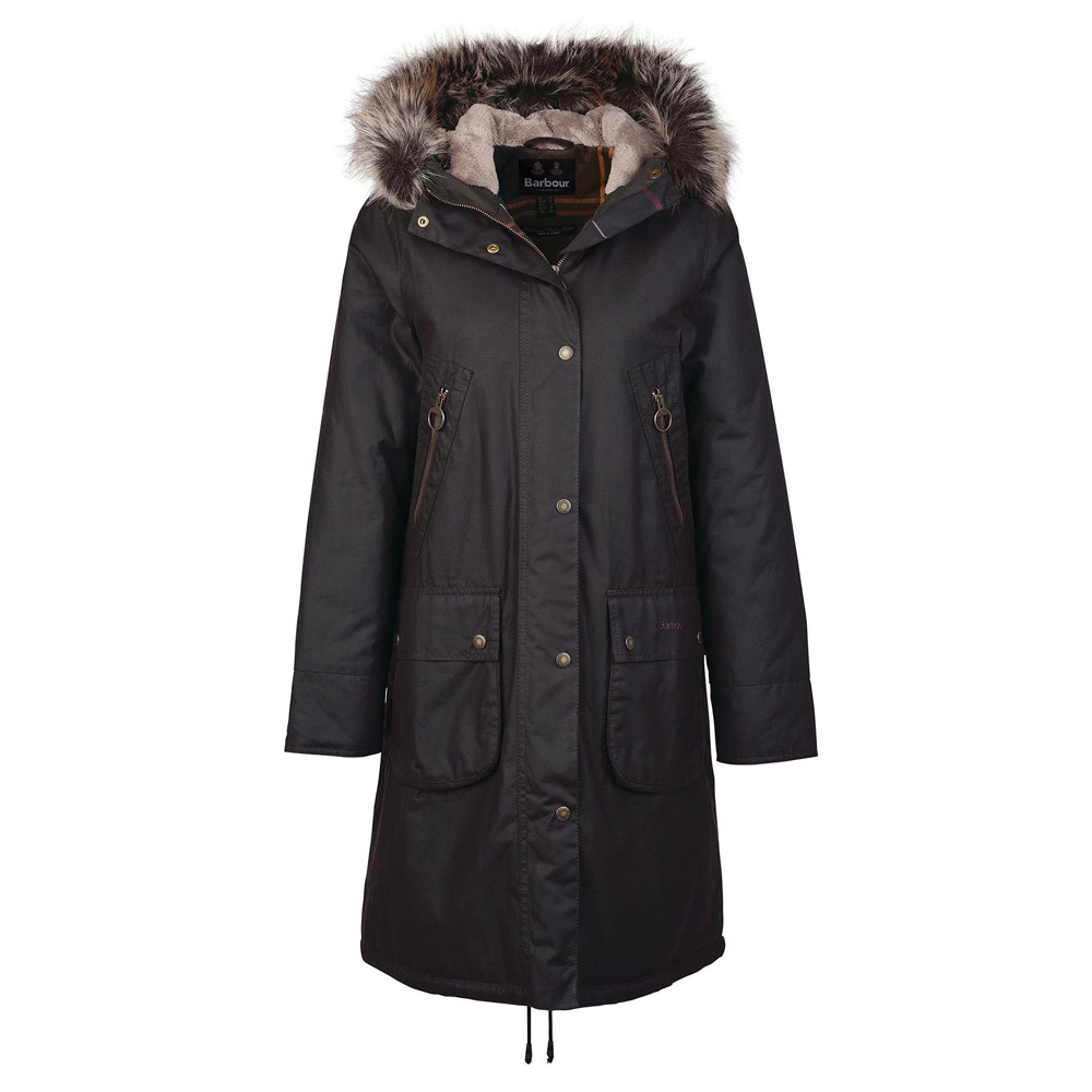Barbour Dames waxjas Stavia Rustic