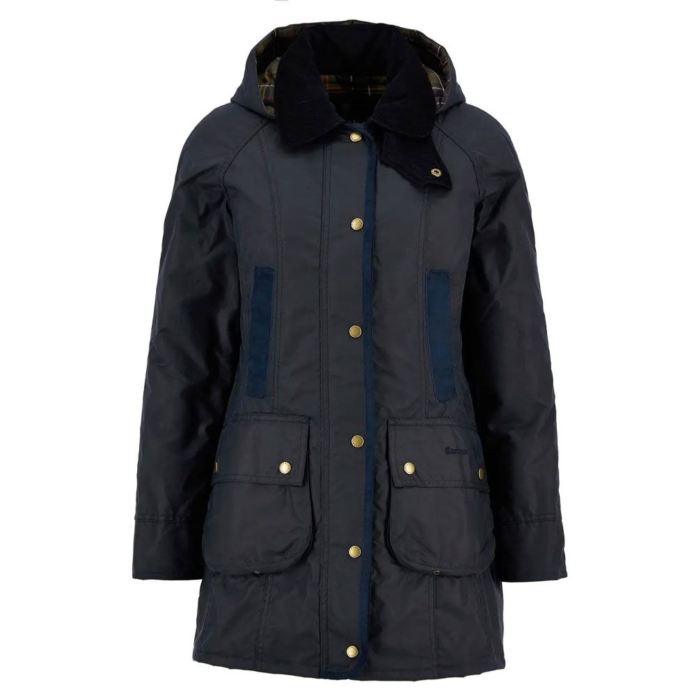 Barbour Dames waxjas Bower Navy